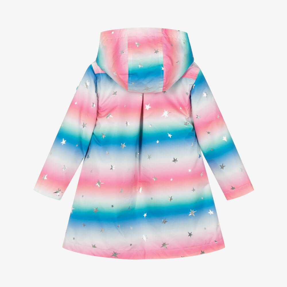 Hatley-Girls Sparkling Starry Pink Coat | Childrensalon Outlet