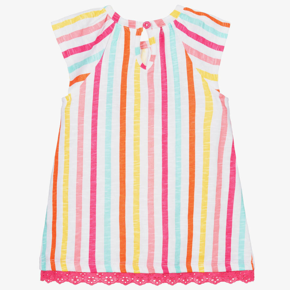 Hatley-Girls Striped Cotton Dress | Childrensalon Outlet