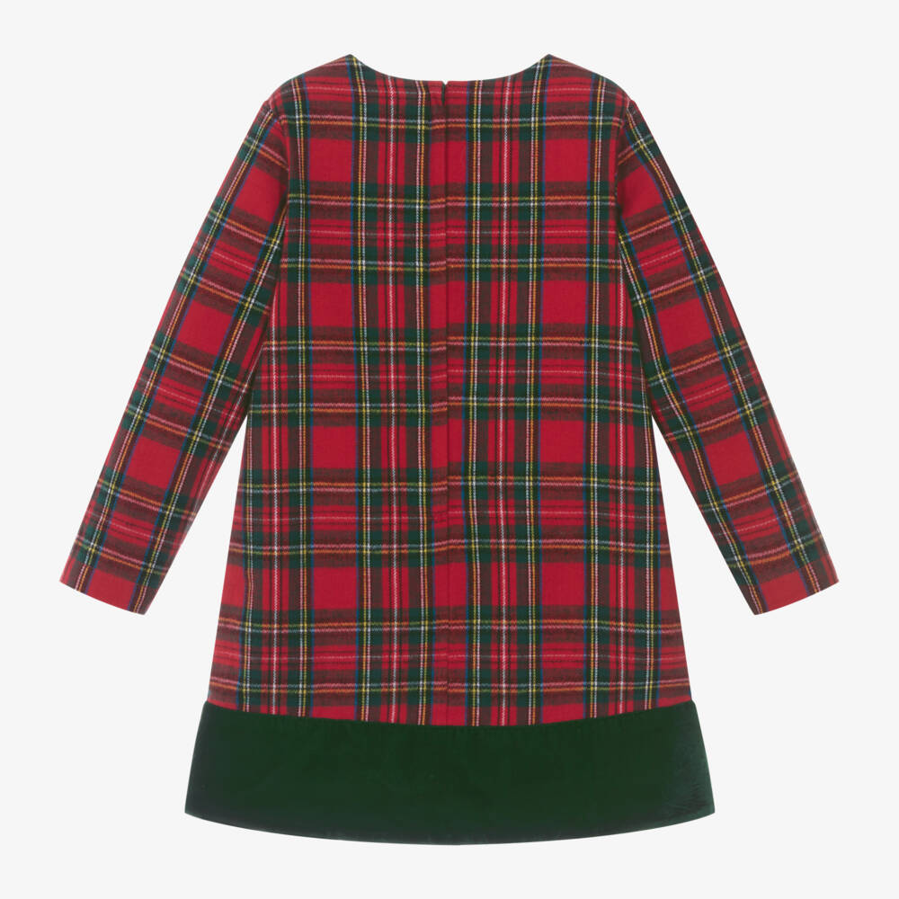 Hatley-Girls Tartan Cotton A-Line Dress | Childrensalon Outlet