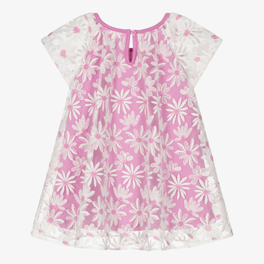 Hatley-Girls' Whimsical Lilac Daisy Dress | Childrensalon Outlet