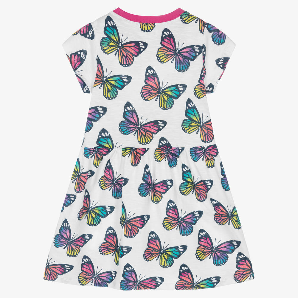 Ladies butterfly dress store