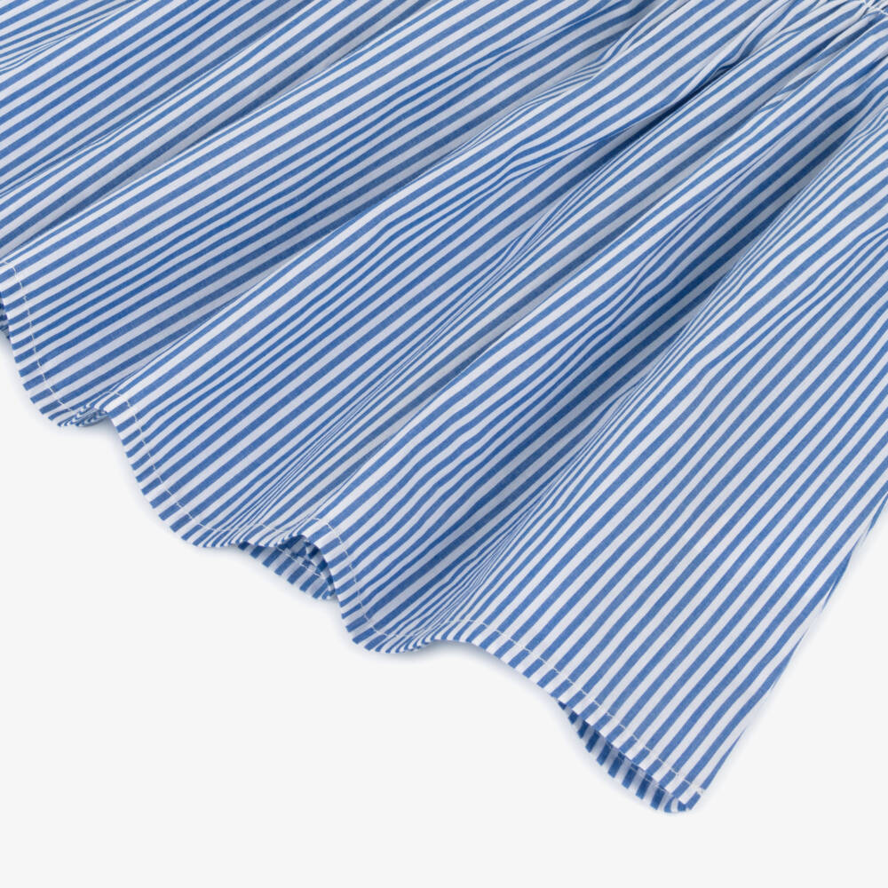 Hatley-Little Ladies Blue Ruffle Dress | Childrensalon Outlet