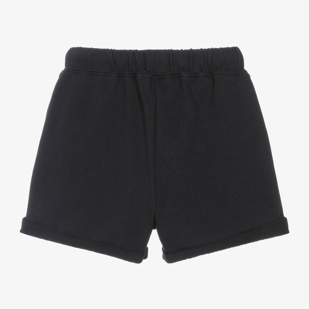 Hatley-Navy Blue Jersey Shorts | Childrensalon Outlet
