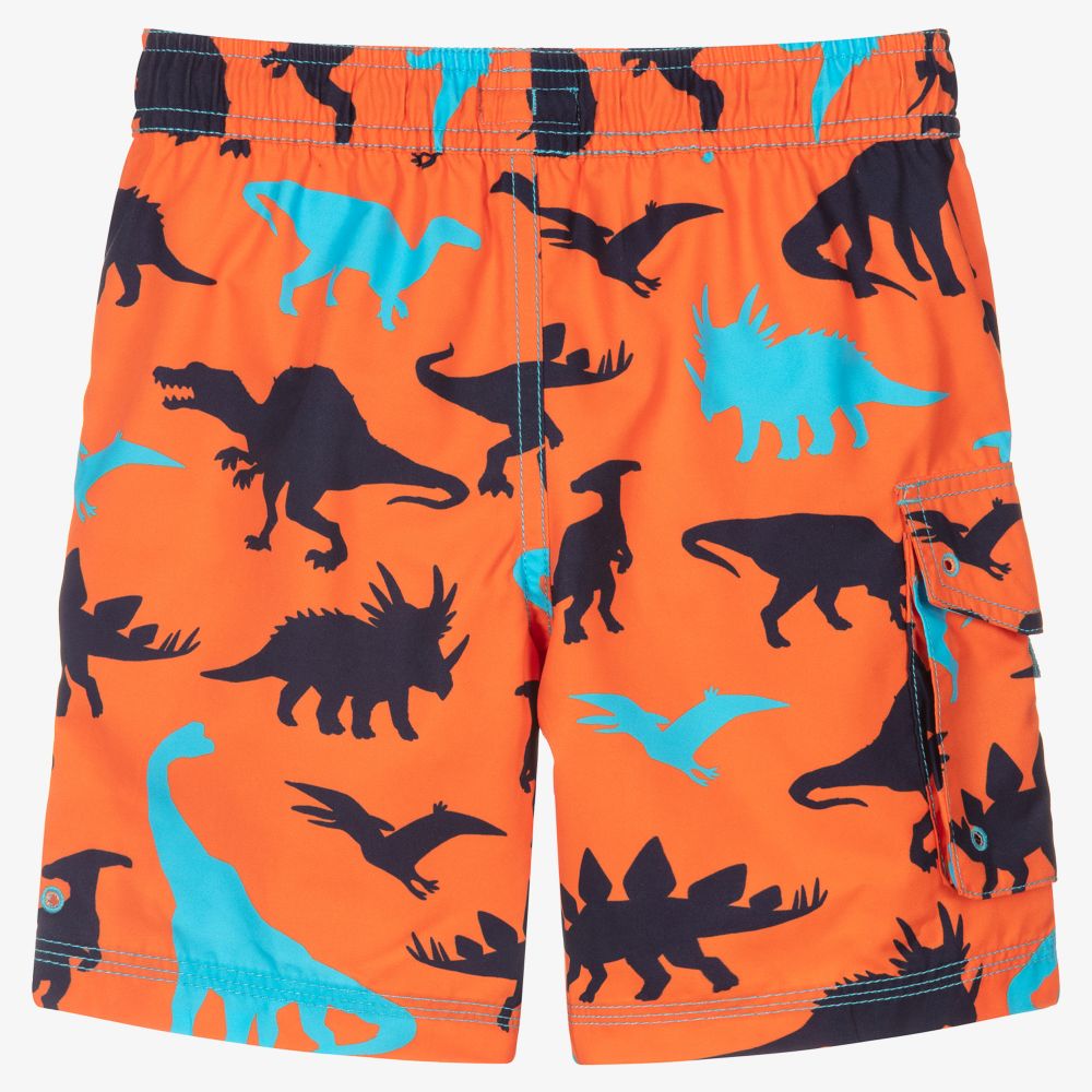 Hatley Orange Swim Shorts (UPF50+) Childrensalon Outlet
