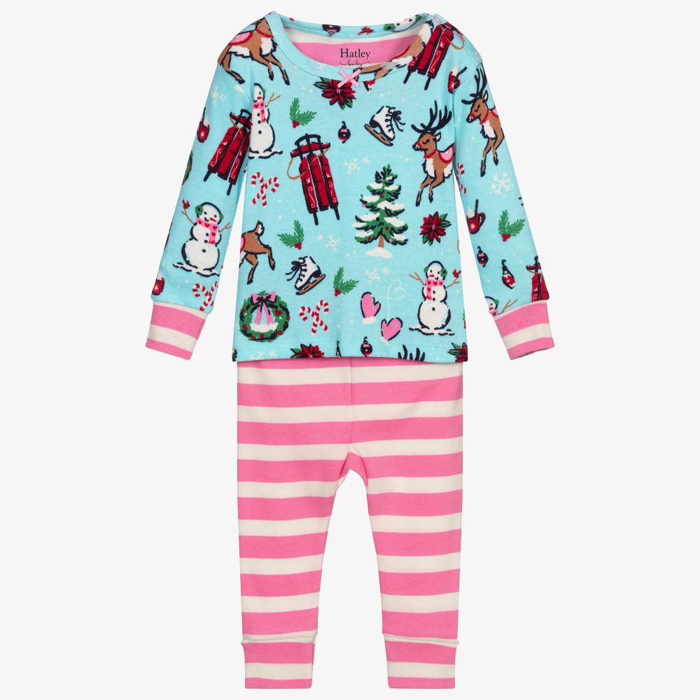 Hatley-Organic Cotton Baby Pyjamas | Childrensalon Outlet