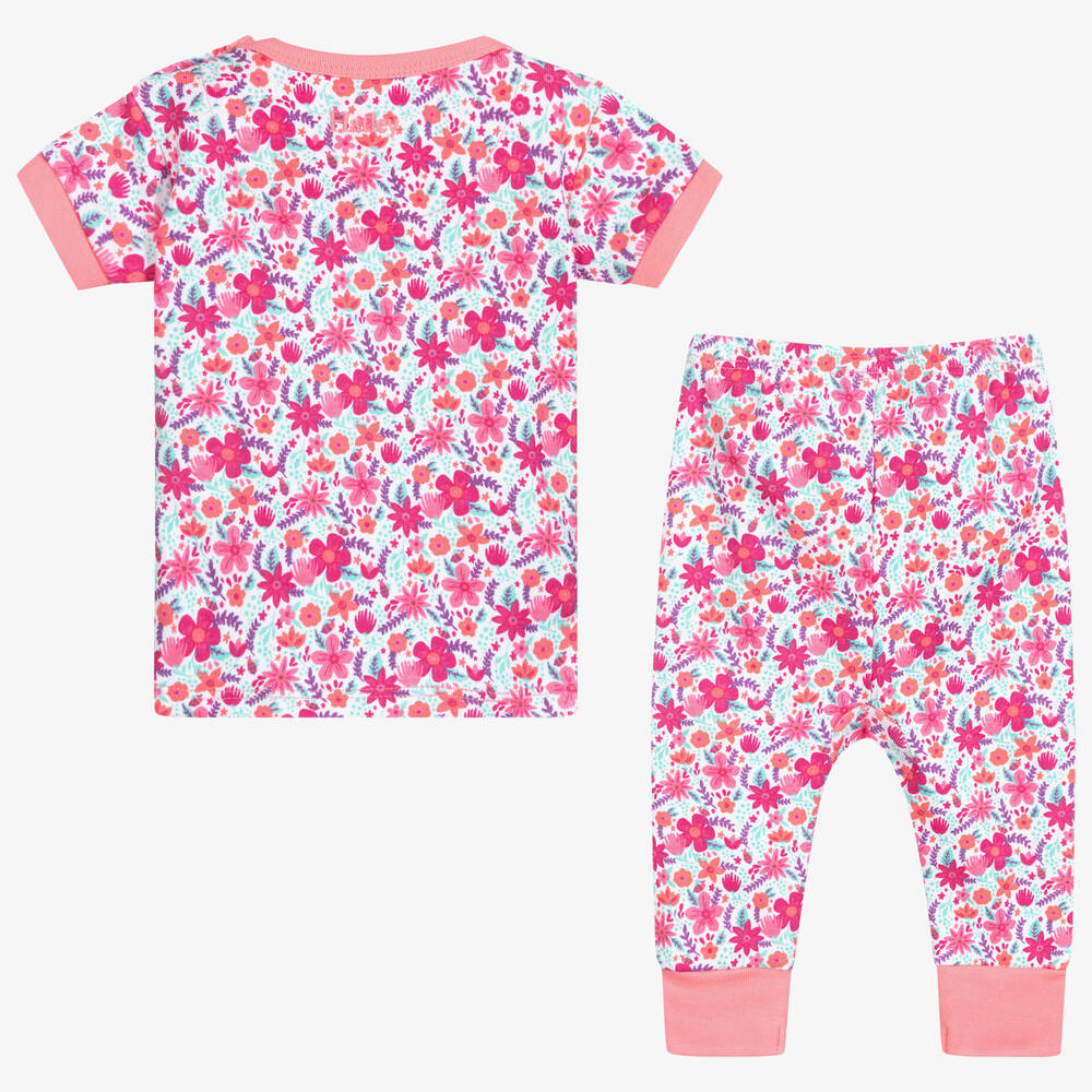 Hatley-Pink Organic Cotton Pyjamas | Childrensalon Outlet