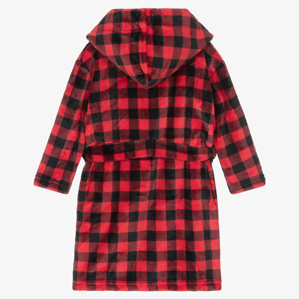 Red Check Dressing Gown | Unisex Red Check Dressing Gown | Unisex