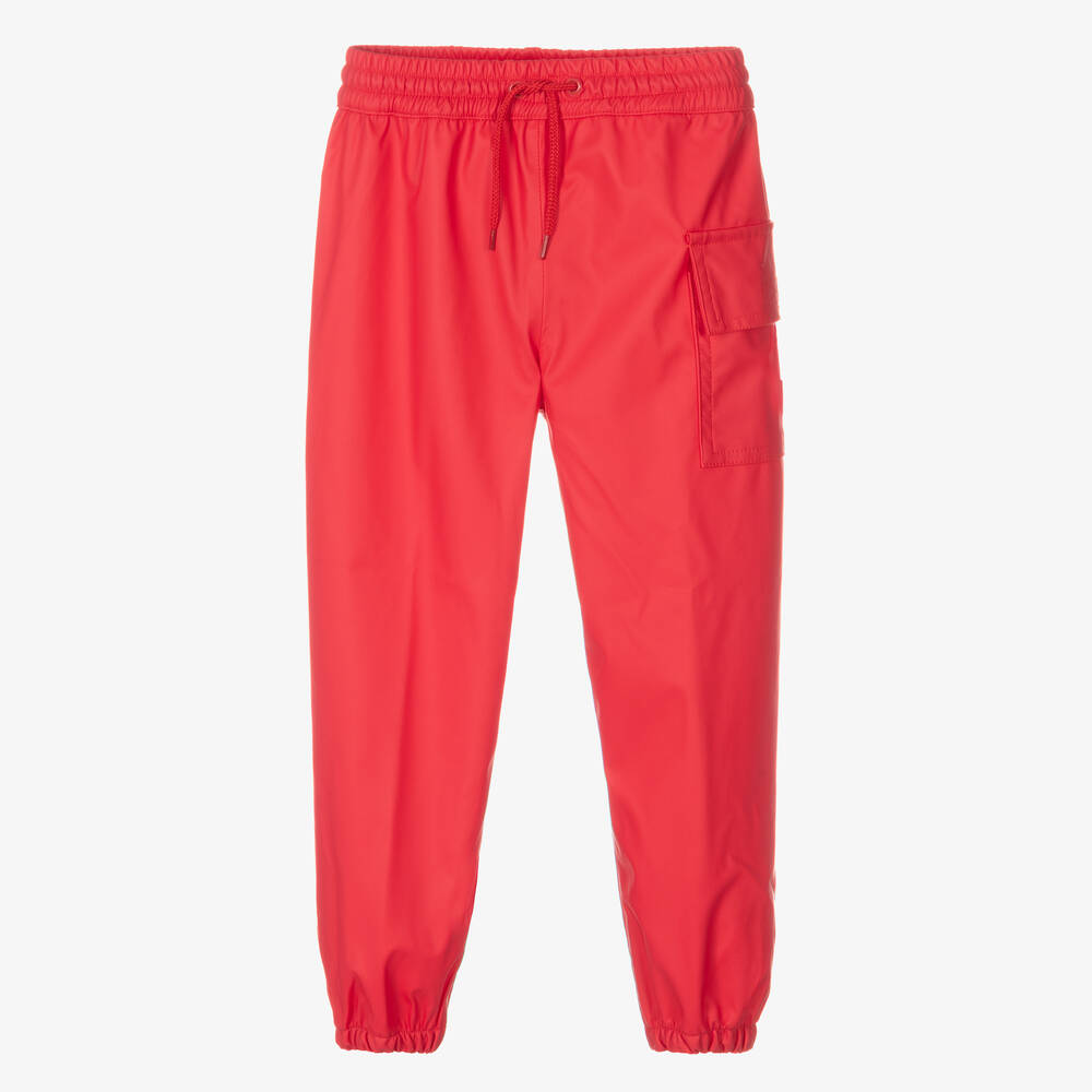 Hatley-Red Splash Trousers | Childrensalon Outlet