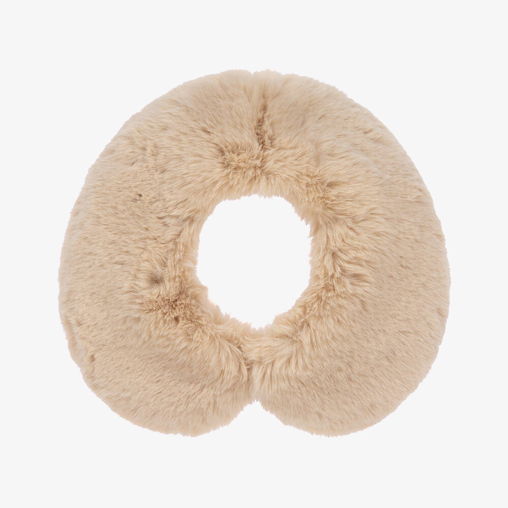 Helen Moore-Бежевый воротник из искусственного меха | Childrensalon Outlet