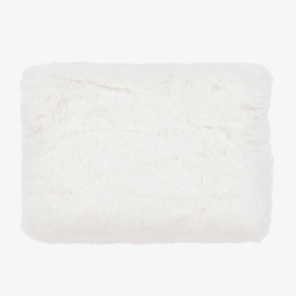 هيلين مور-وارمرز لتدفئة اليدين فرو إصطناعي لون عاجي للبنات (25سم) | Childrensalon Outlet