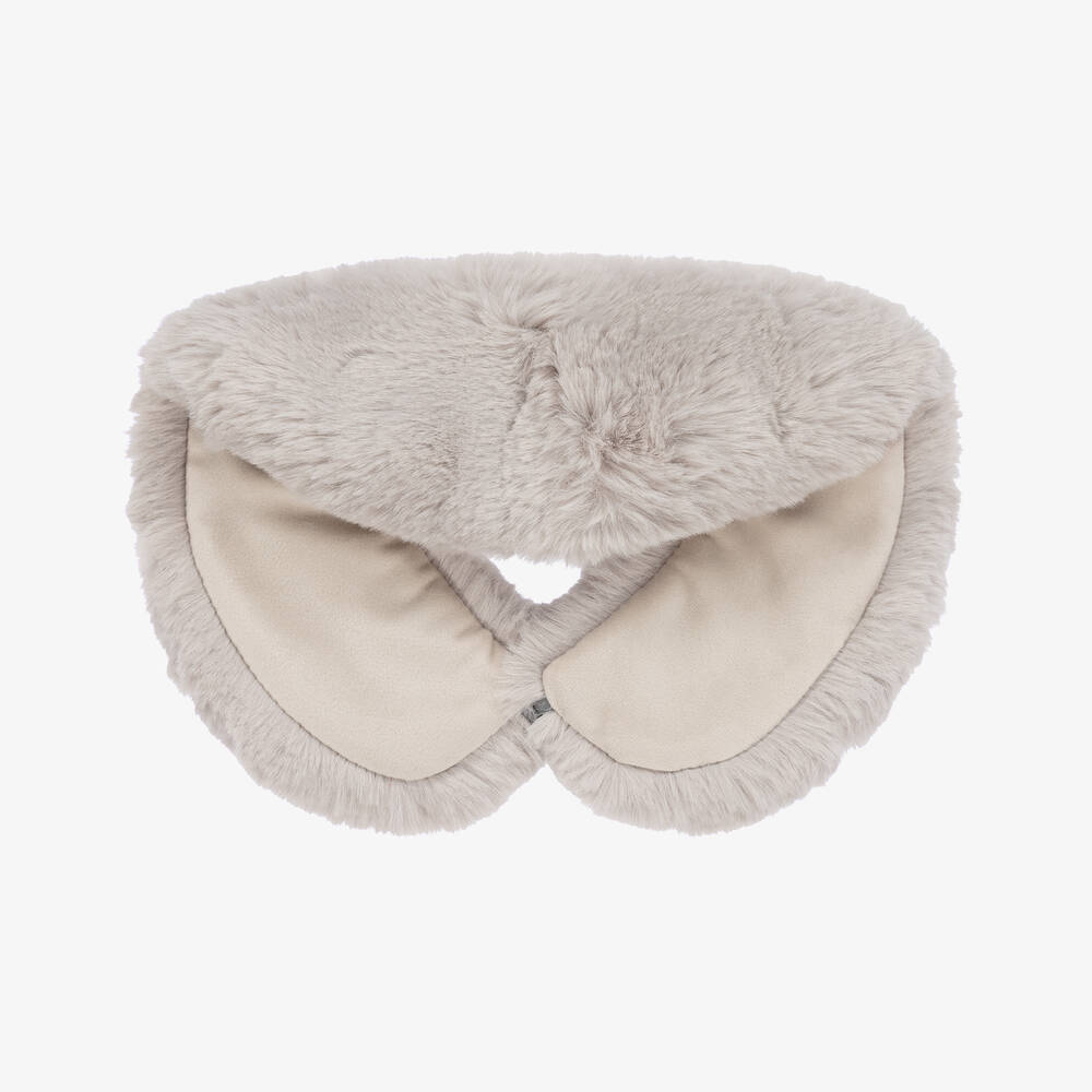 Helen Moore-Серый воротник из искусственного меха | Childrensalon Outlet