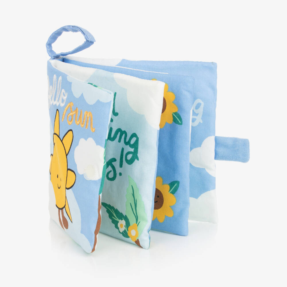 Jellycat-Hello Sun Cotton Fabric Baby Book (16cm) | Childrensalon Outlet