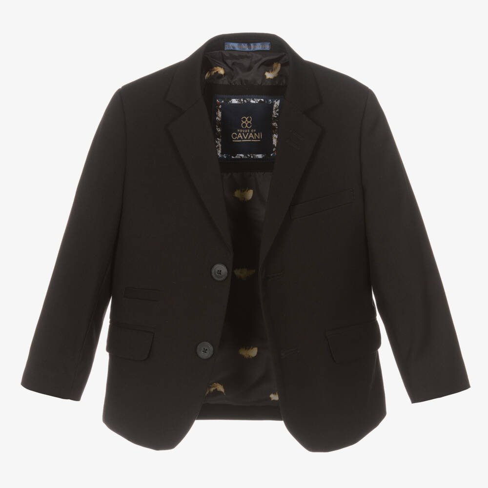 House of Cavani-Черный костюм Marco для мальчиков | Childrensalon Outlet