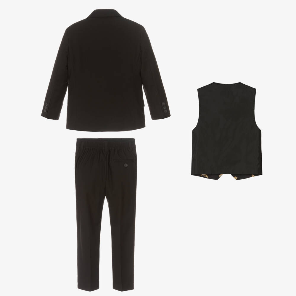 House of Cavani-Черный костюм Marco для мальчиков | Childrensalon Outlet