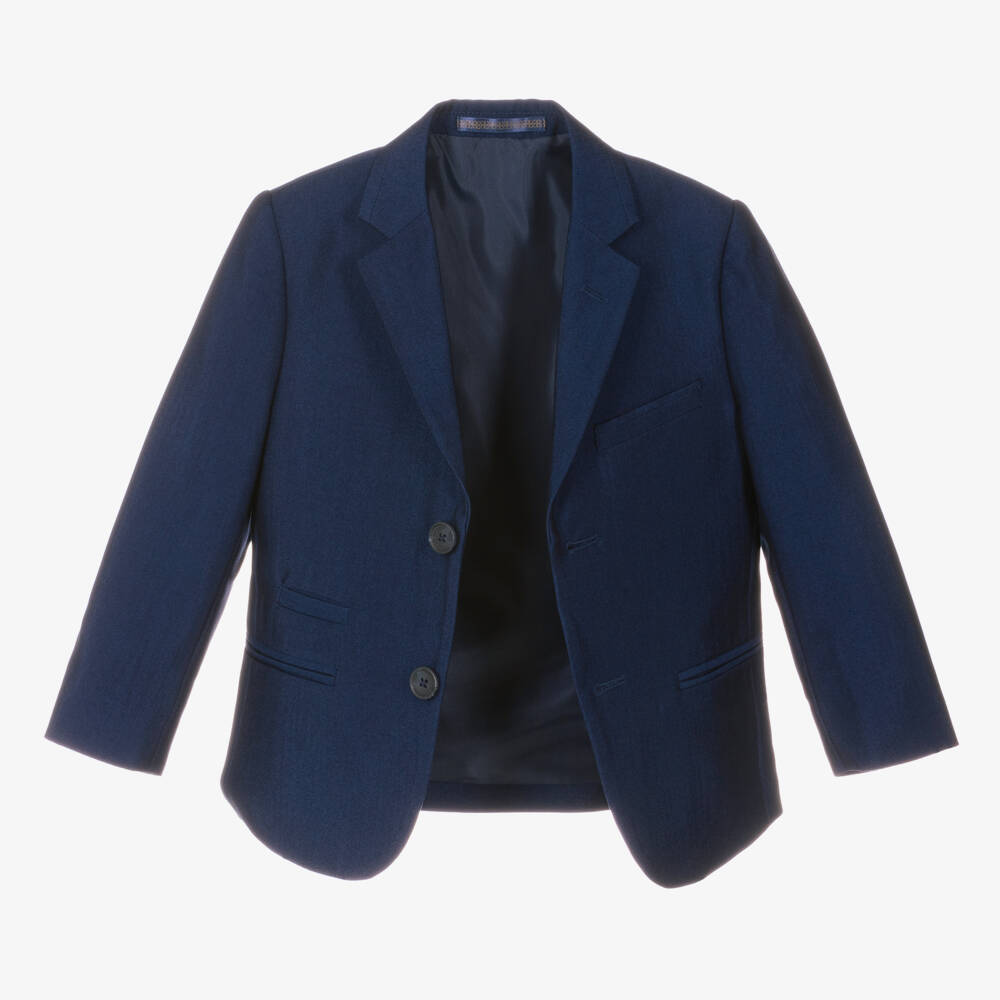 House of Cavani-Boys Elegant Navy Ensemble | Childrensalon Outlet