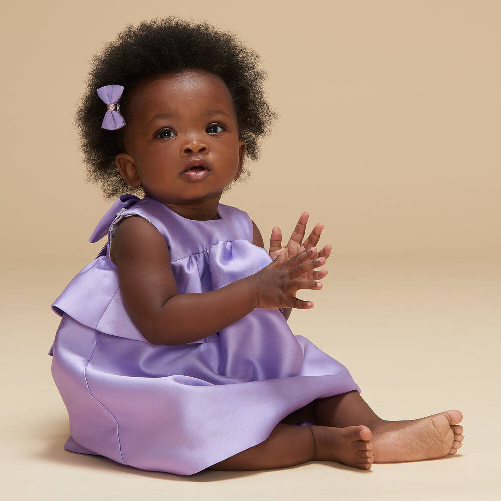 Baby girl purple outfit hotsell