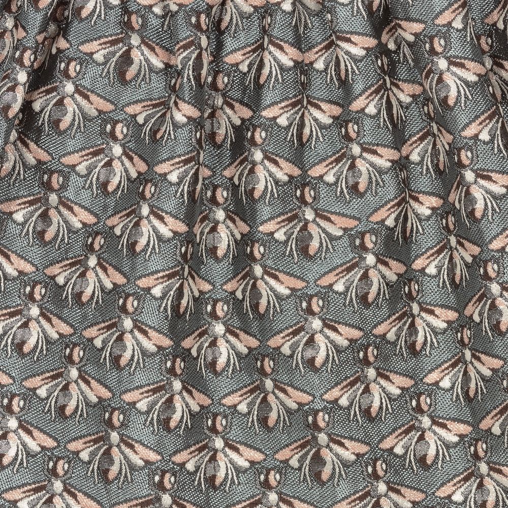 Hucklebones London-Розово-голубая жаккардовая юбка | Childrensalon Outlet