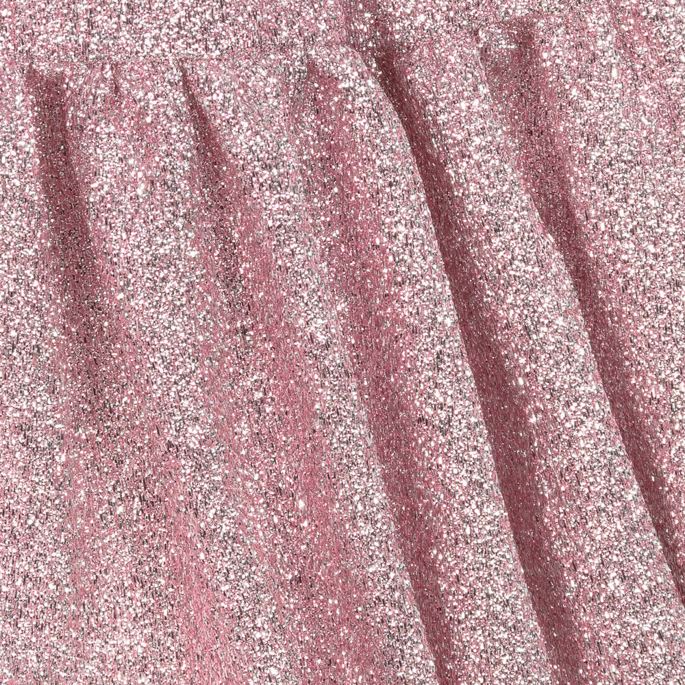 Hucklebones London-فستان وردي لامع معدني للبنات | Childrensalon Outlet