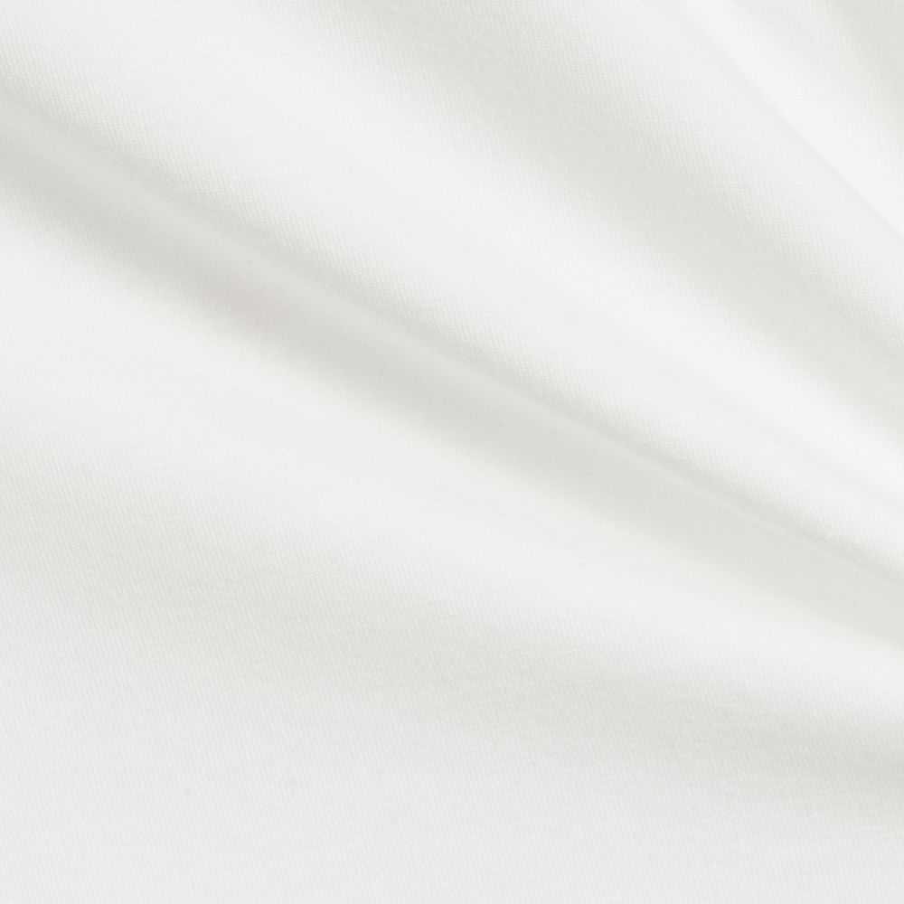 Hucklebones London-Ivory Cotton & Modal T-Shirt | Childrensalon Outlet