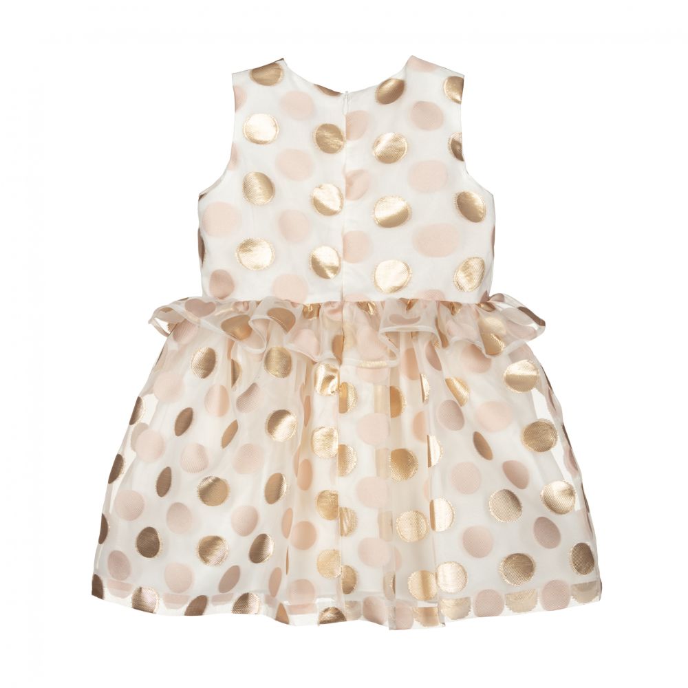 Gold dot dress discount