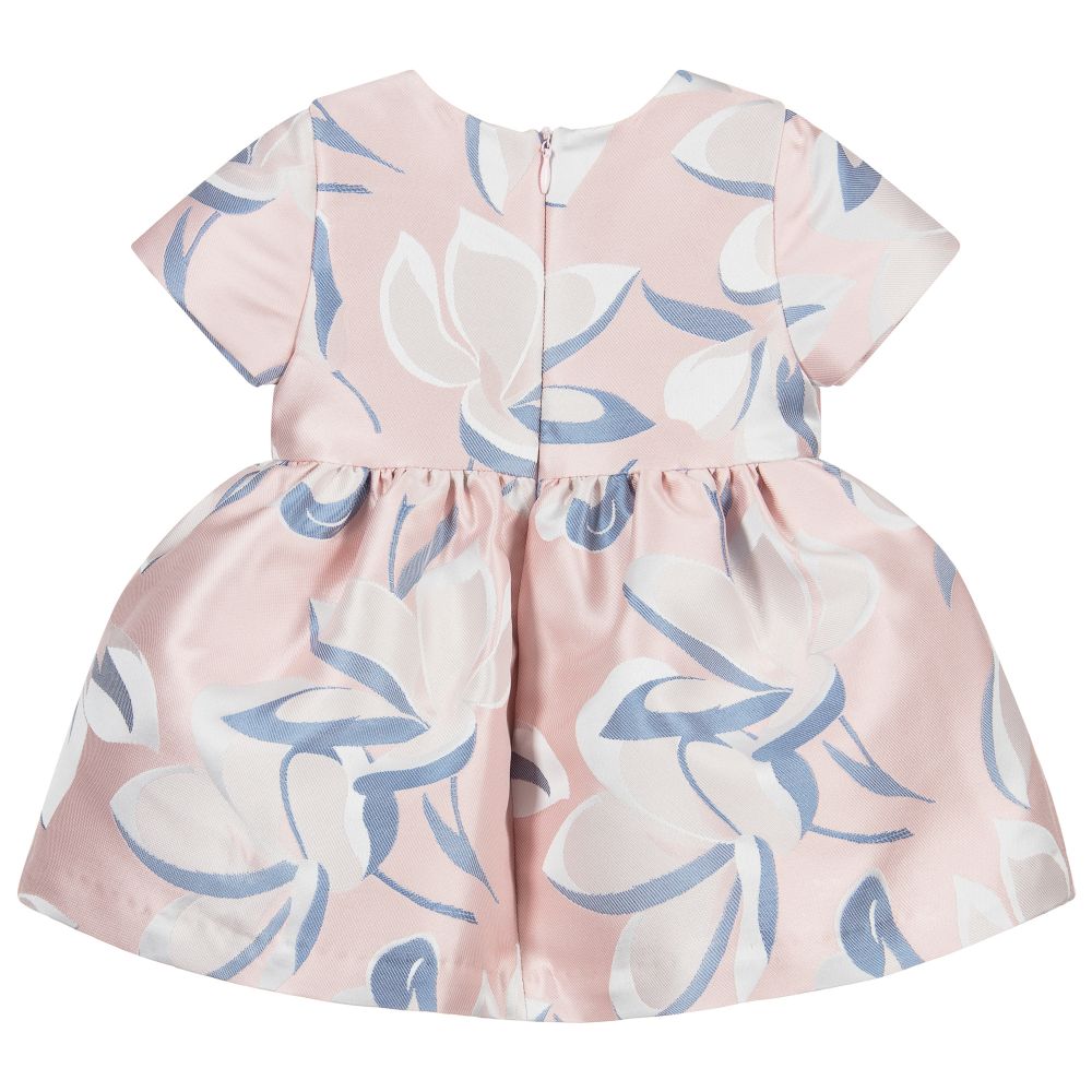 Hucklebones London Pink Blue Baby Dress Set Childrensalon Outlet