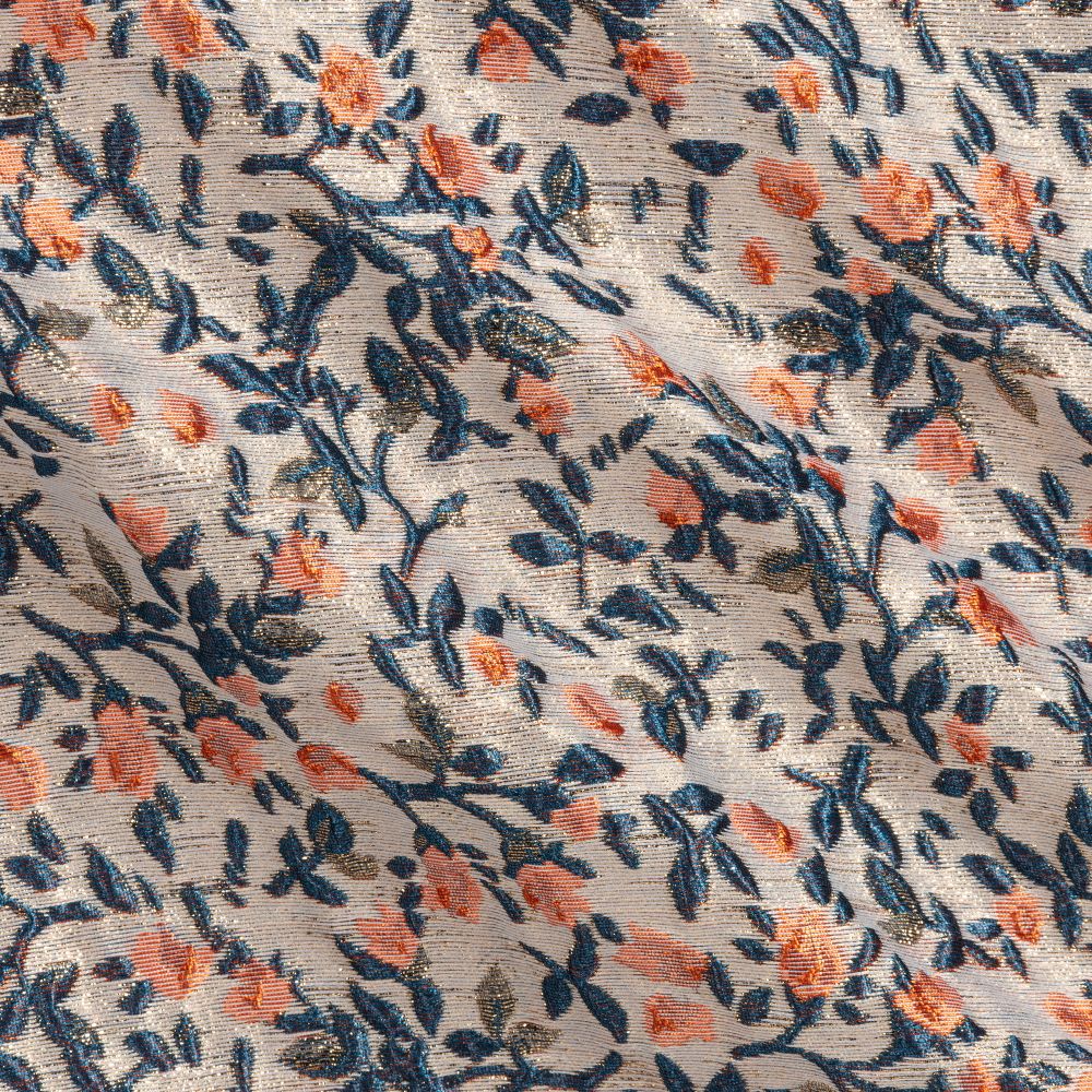 Hucklebones London-Pink Floral Brocade Dress | Childrensalon Outlet