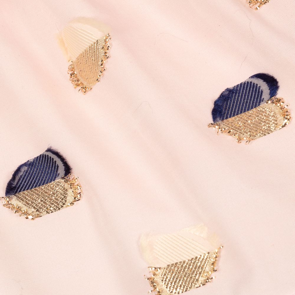 Hucklebones London-Розовое жаккардовое платье и трусики для малышей | Childrensalon Outlet