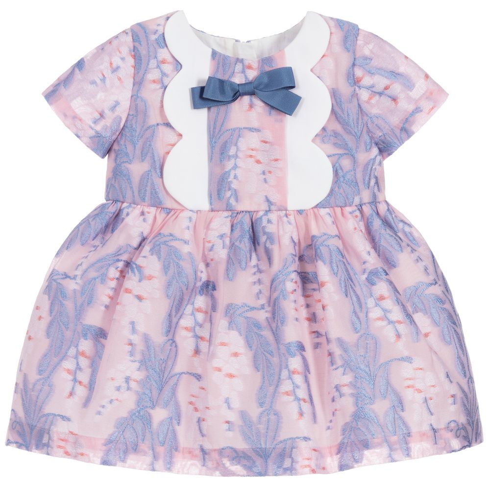 Hucklebones London - Pink & Purple Dress Set | Childrensalon