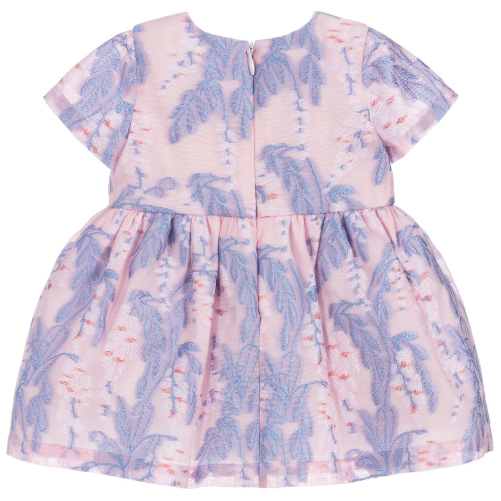 Hucklebones London-Pink & Purple Dress Set | Childrensalon Outlet