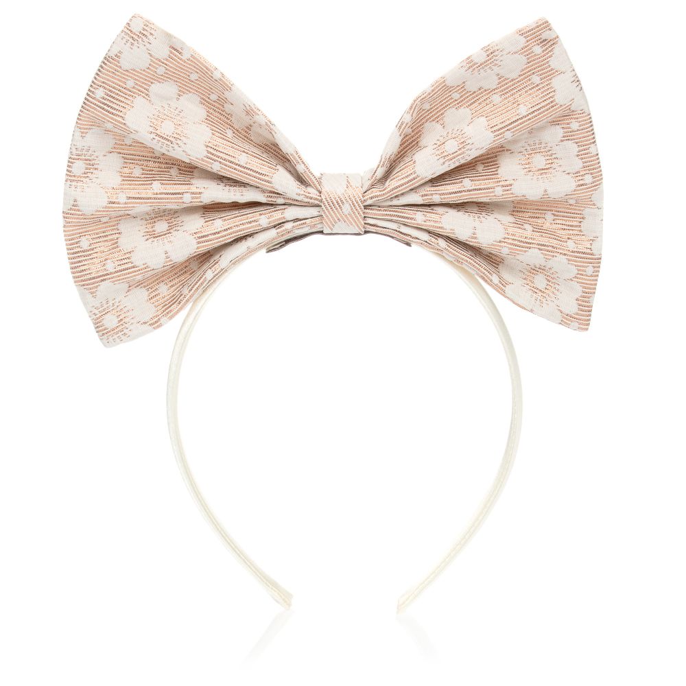 Hucklebones London-Rose Gold Hairband (19cm) | Childrensalon Outlet
