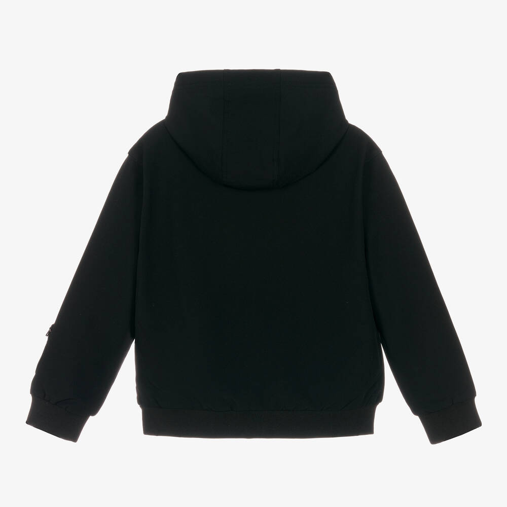 Hugo black hoodie deals