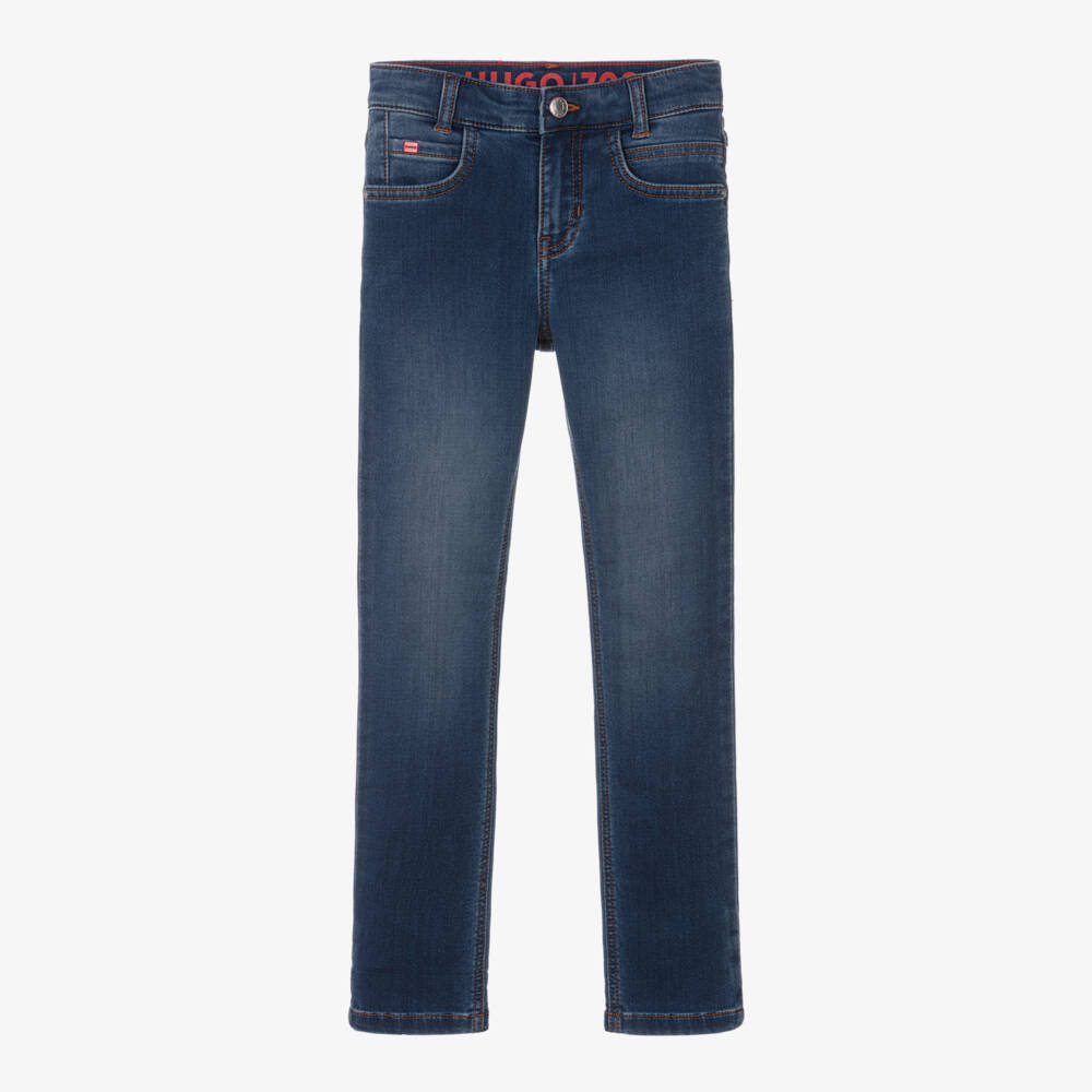 HUGO-Boys Denim Slim Fit Jeans | Childrensalon Outlet