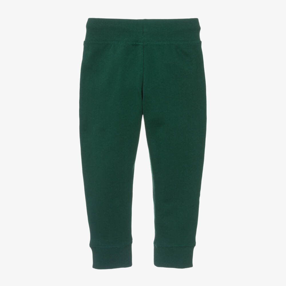 HUGO-Boys Green Jersey Trousers | Childrensalon Outlet