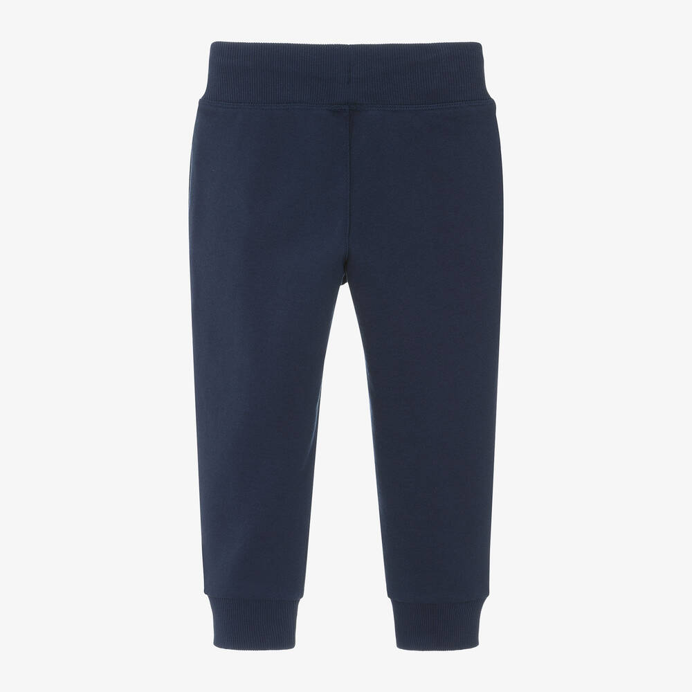 Navy cotton joggers hot sale