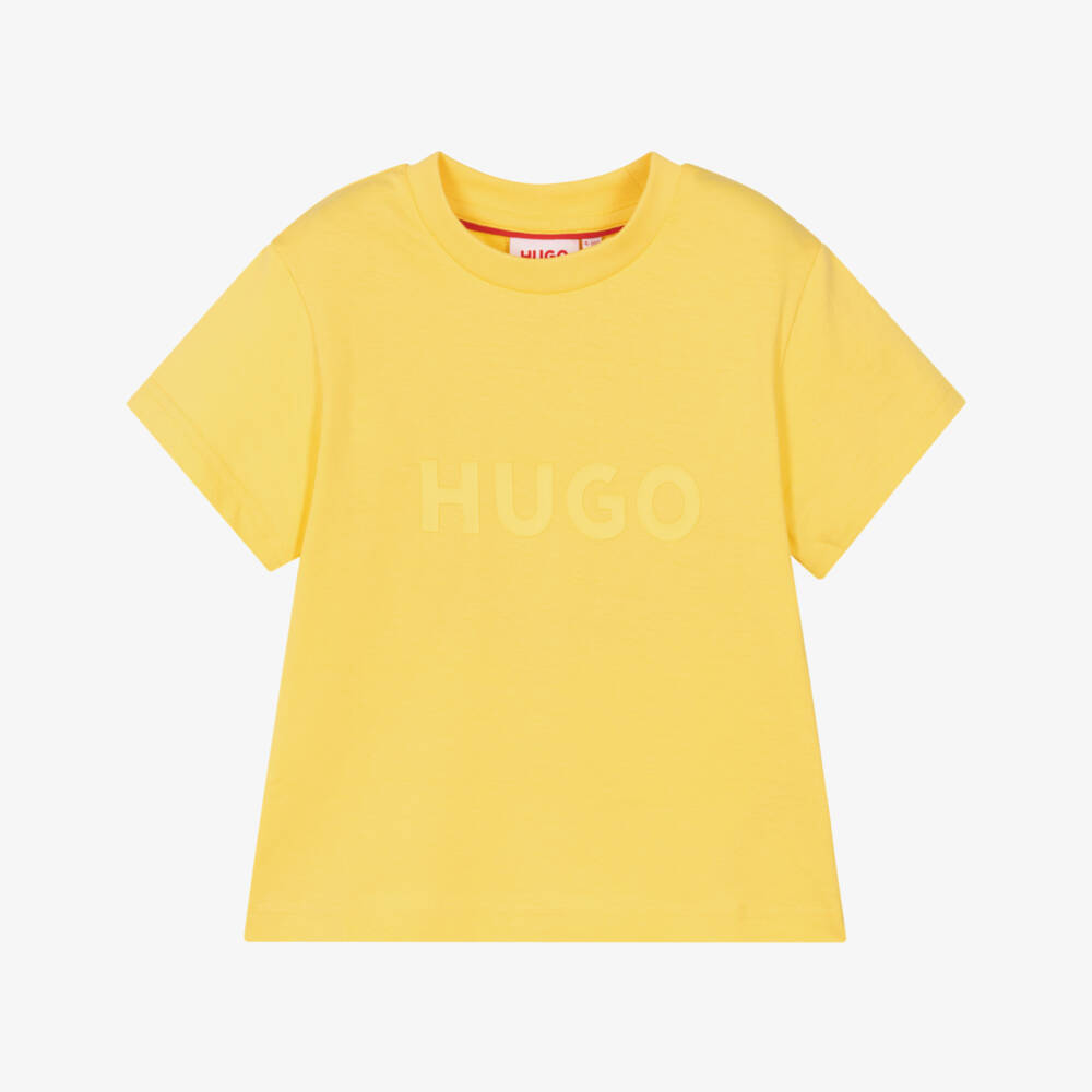 HUGO-تي شيرت صيفي للأولاد من القطن العضوي | Childrensalon Outlet