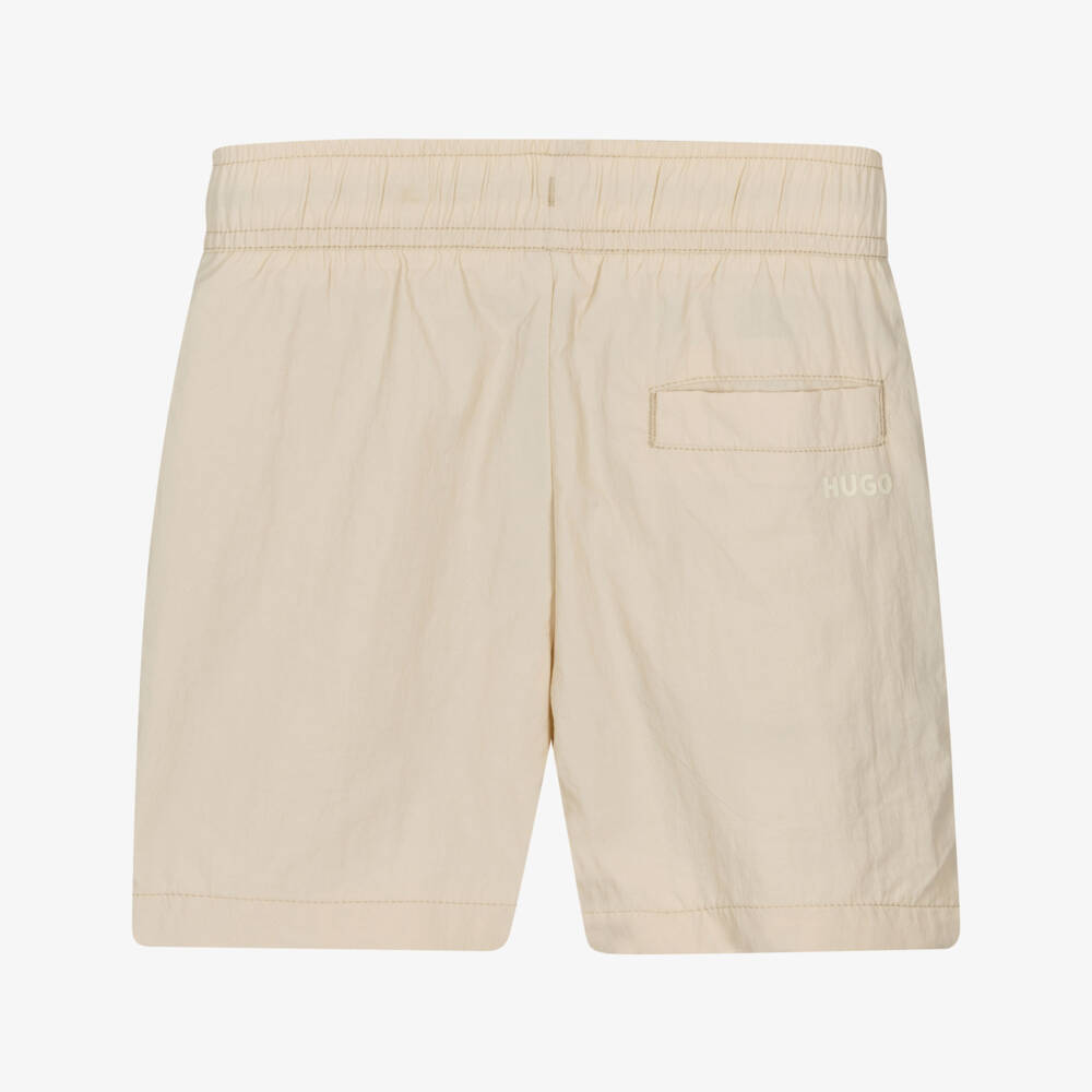 HUGO-شورتات حريرية بلون تاوب للأولاد | Childrensalon Outlet
