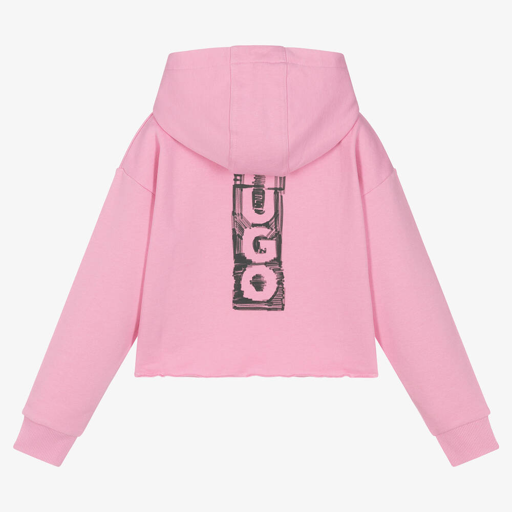 Sweat rose fille clearance