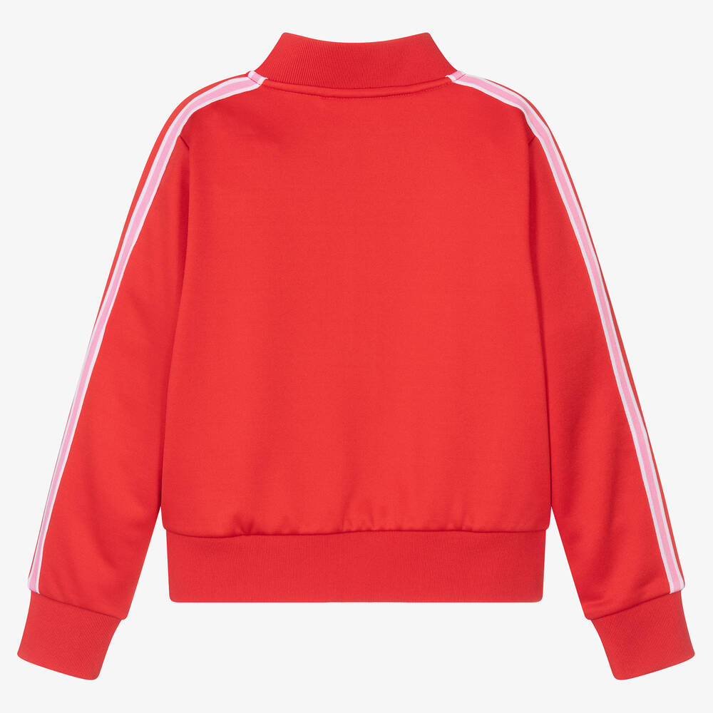 هيوغو-توب جيرسي مقلّم لون أحمر للبنات | Childrensalon Outlet