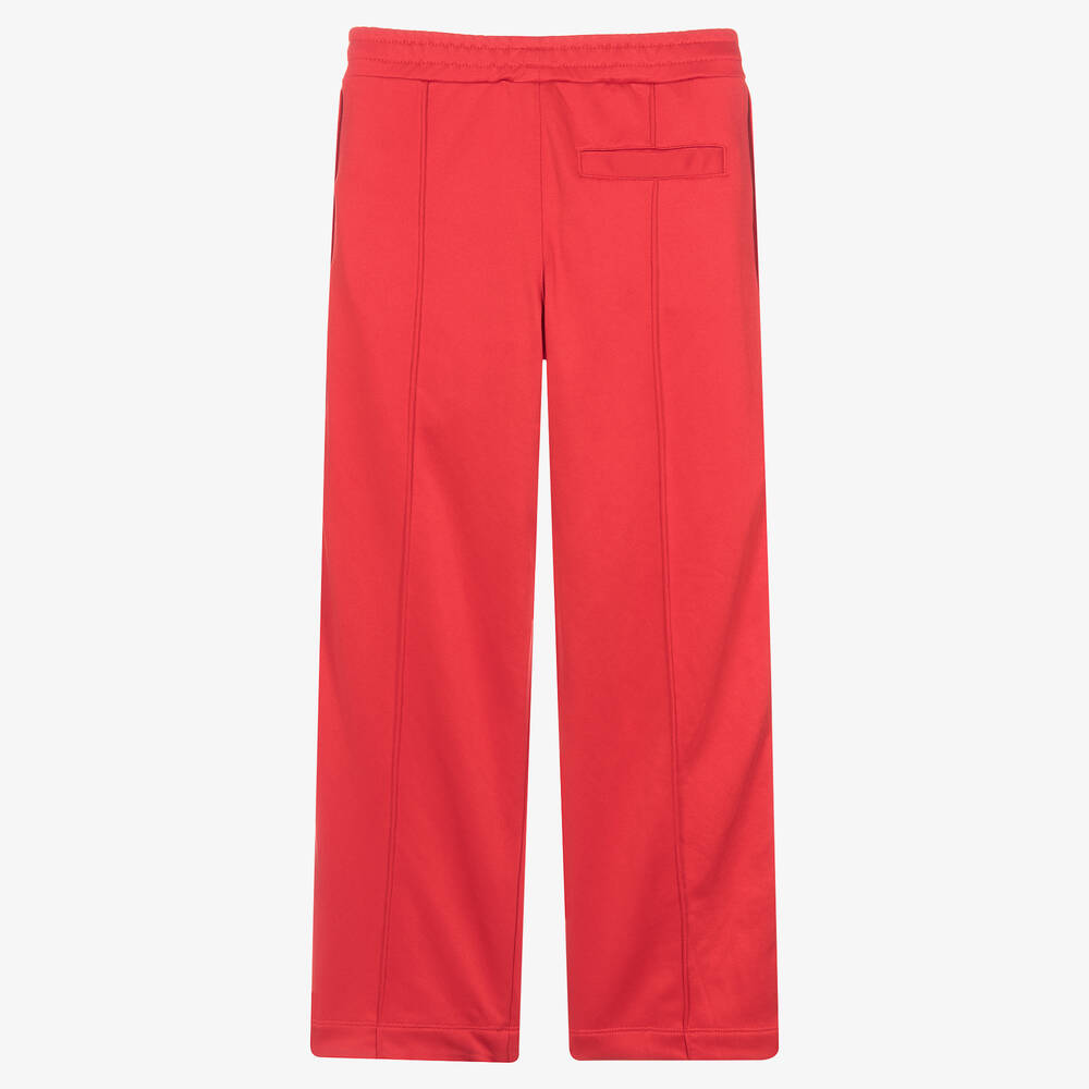 HUGO-Teen Girls Red Striped Trim Joggers | Childrensalon Outlet