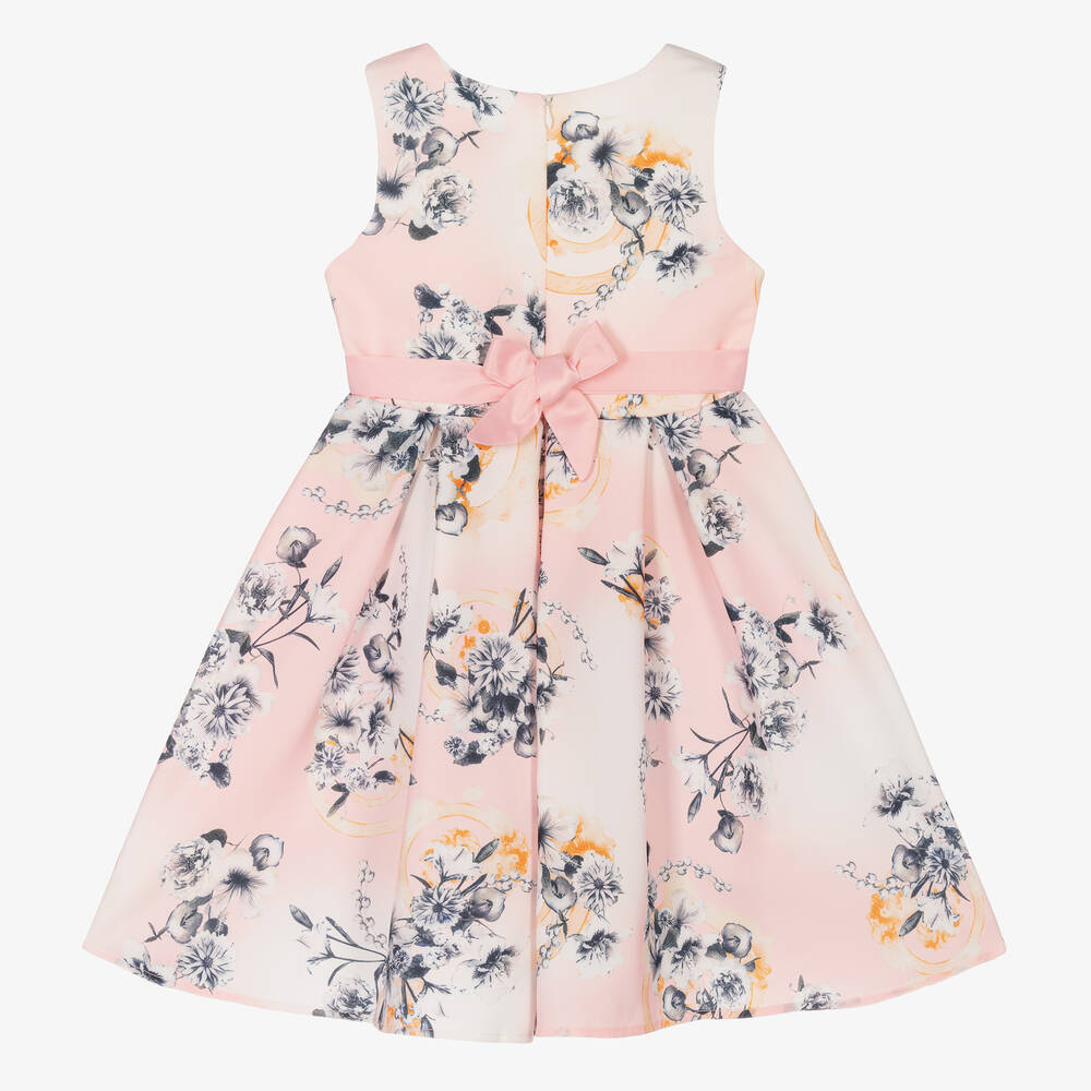 iAMe-Girls Pink Floral Dress | Childrensalon Outlet