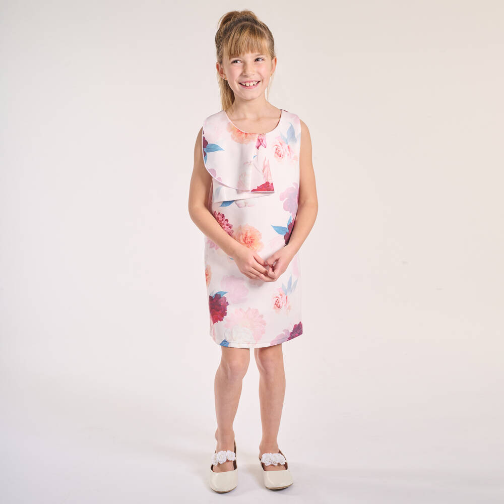 iAMe-فستان بناتي بتصميم حديقة الورود | Childrensalon Outlet