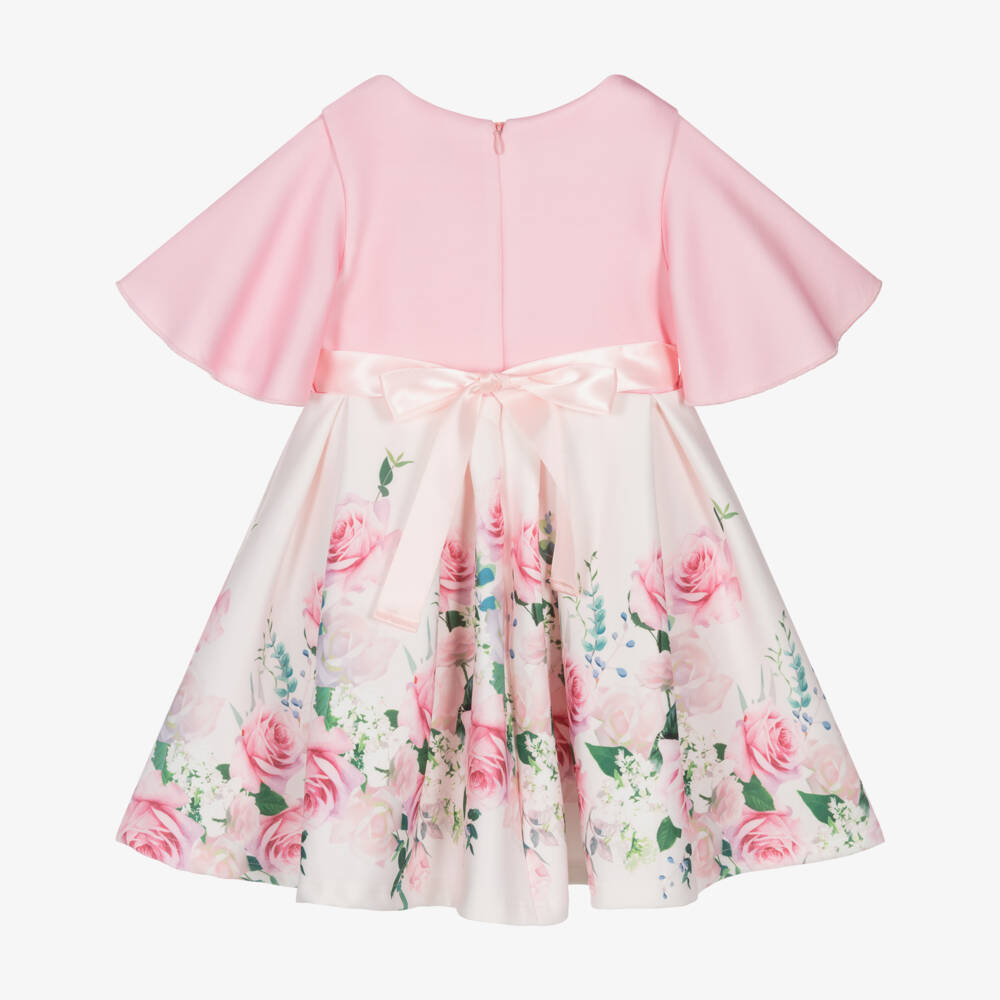 iAMe-Girls Rosy Blossom Party Dress | Childrensalon Outlet