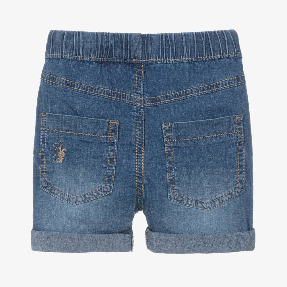 iDO Мини-Baby Boys Blue Denim Shorts | Childrensalon Outlet