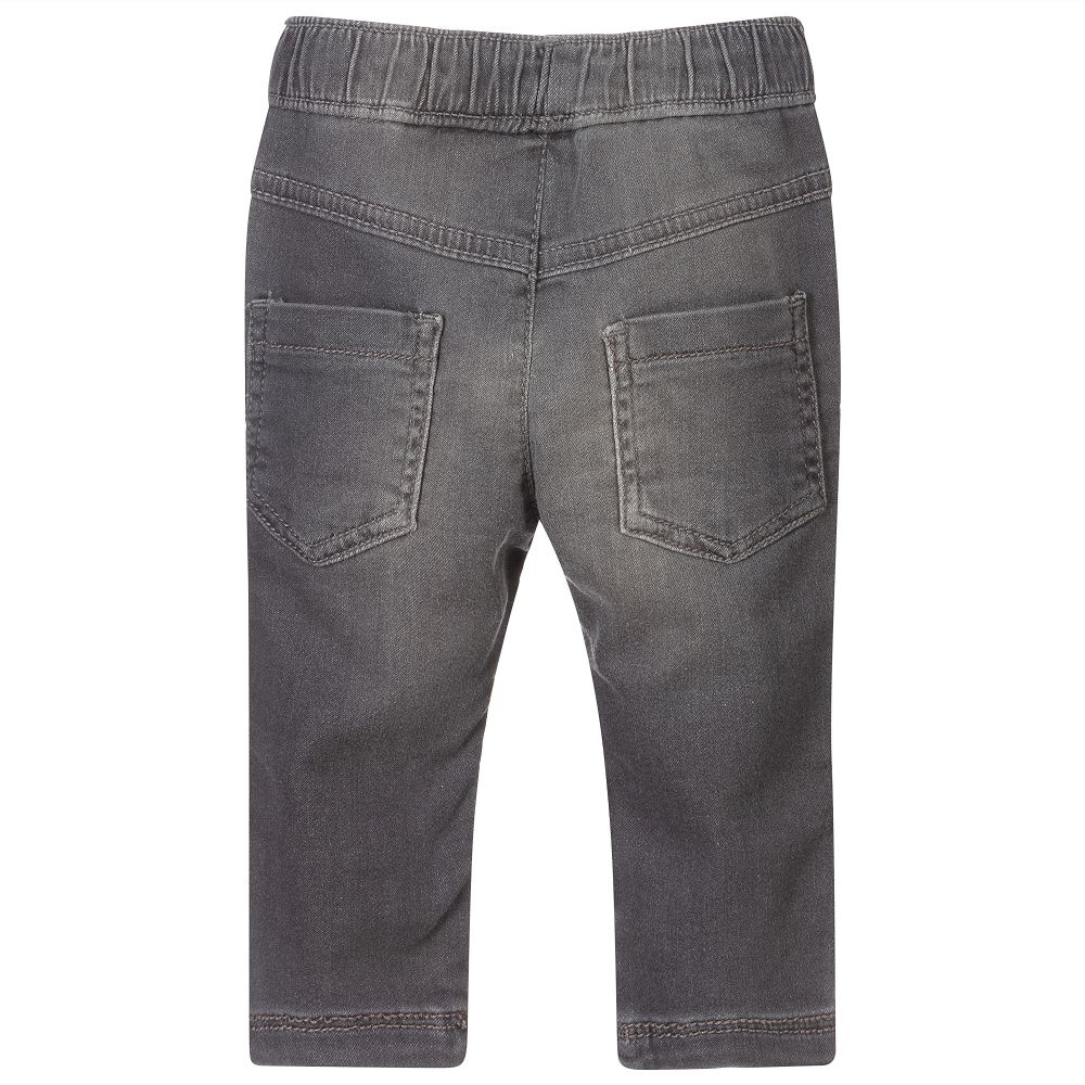 iDO Baby-Baby Boys Grey Jersey Jeans | Childrensalon Outlet