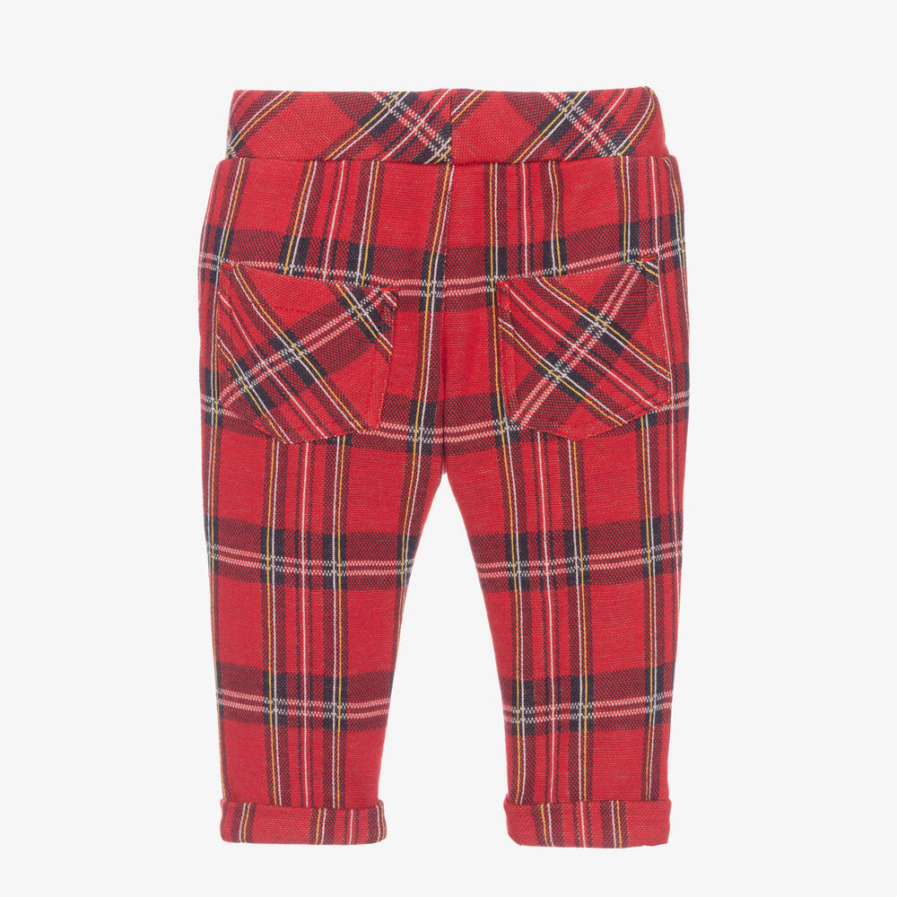 Kids tartan clearance pants