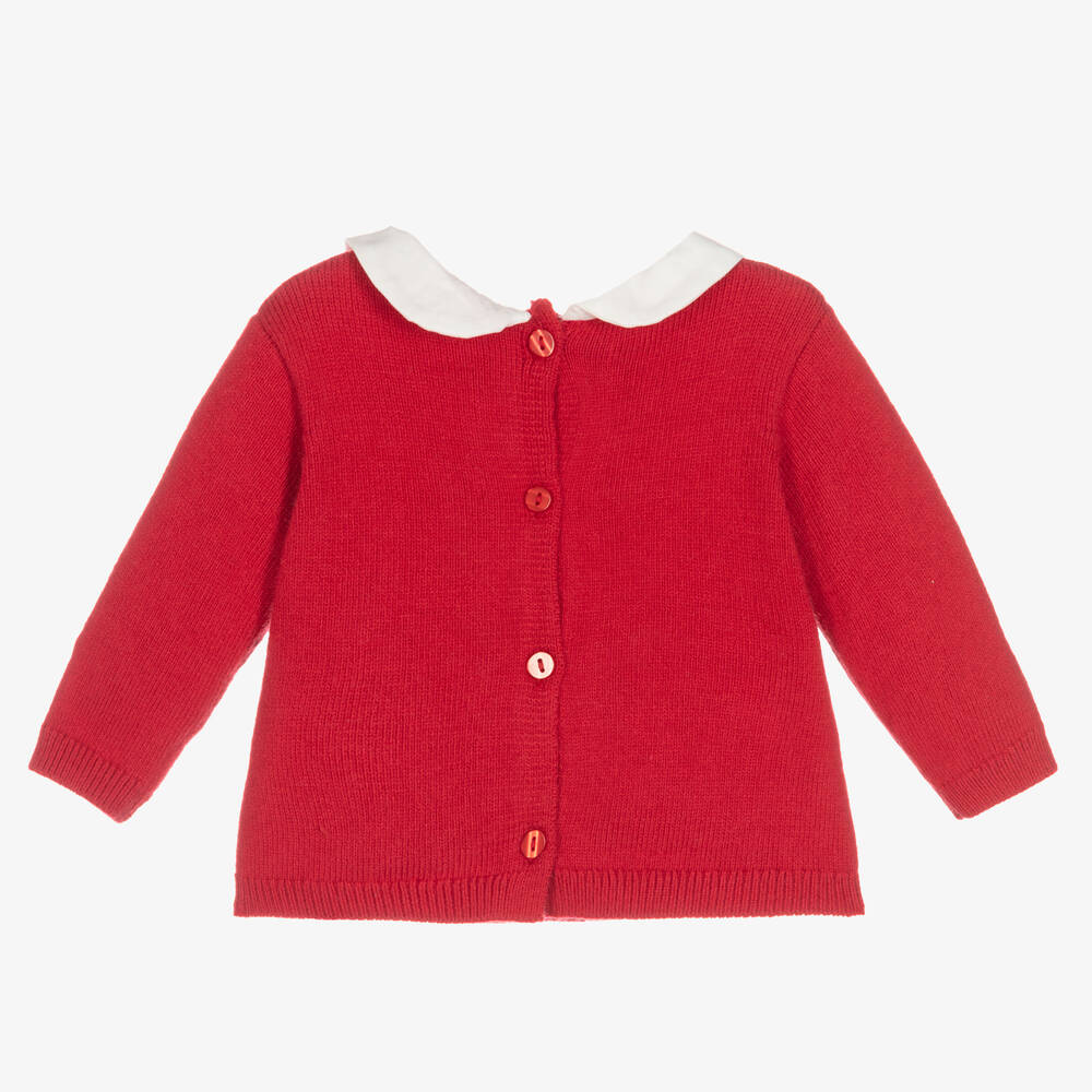Baby girl red jumper 2025