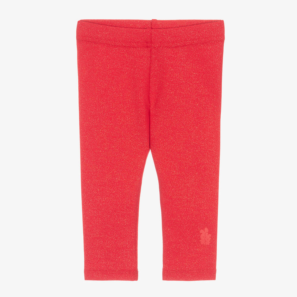 iDO Mini - Legging pailleté rouge Bébé fille | Childrensalon