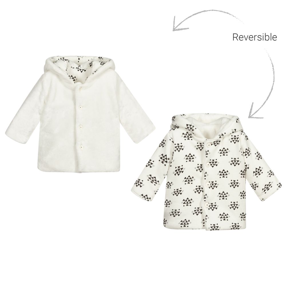 iDO Mini - Baby Girls Reversible Jacket | Childrensalon