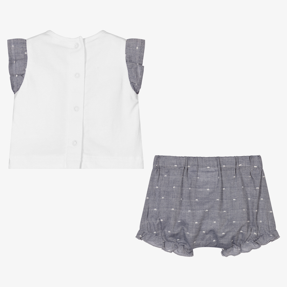 iDO Mini-Baby Girls Shorts Set | Childrensalon Outlet