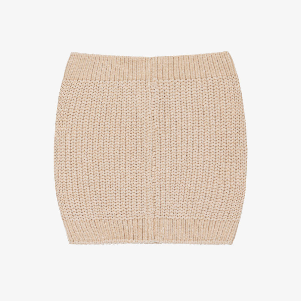 iDO-Beige Chenile Snood | Childrensalon Outlet